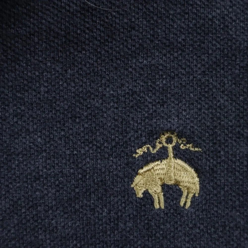 Banana Republic Polo Shirt Mens XL 1818 Slim Fit Golden Fleece Gray Short Sleeve